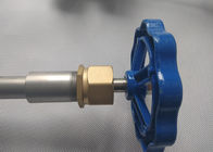 Handwheel μακριά βαλβίδα SS σφαιρών μίσχων κρυογόνος μέσω του τύπου CDJ61F-40P τρόπων