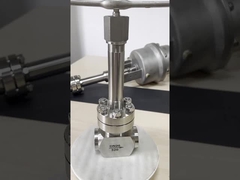 Κρυογόνος βαλβίδα υψηλών σφαιρών σύνδεσης PN10-32Mpa χάλυβα bw-SW λεκέδων