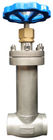 Σφυρηλατημένη βαλβίδα CJ61F DN10 σφαιρών χάλυβα Cryo χαμηλής θερμοκρασίας βαλβίδες - DN250