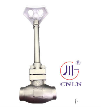 DN15 25 40 PN40 Κρυογενής βαλβίδα σφαίρας -196~+80 °C για δεξαμενή LNG LOX LIN LAR LCO2