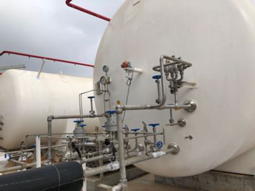 Βαλβίδα σφαιρική κρυογενική DN15 από ανοξείδωτο χάλυβα 304/316 5.0Mpa -196°C έως +80°C