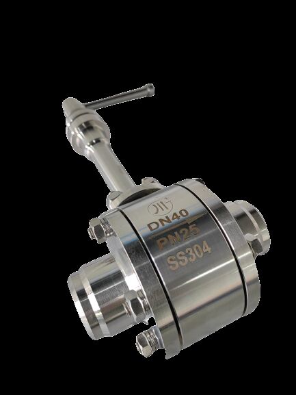 Κρυογενής σφαιρική βαλβίδα με φλάντζα σύνδεσης και χειροκίνητη λειτουργία κατάλληλη για LNG, LN2, LAr