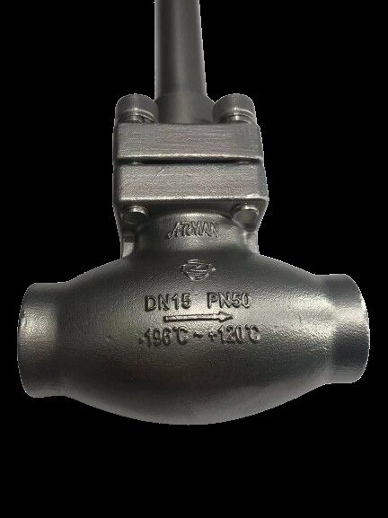 Κρυογενής βαλβίδα σφαίρας από ανοξείδωτο χάλυβα 304/316 με μέγιστη πίεση 5,0Mpa και εύρος θερμοκρασίας -196°C έως +80°C