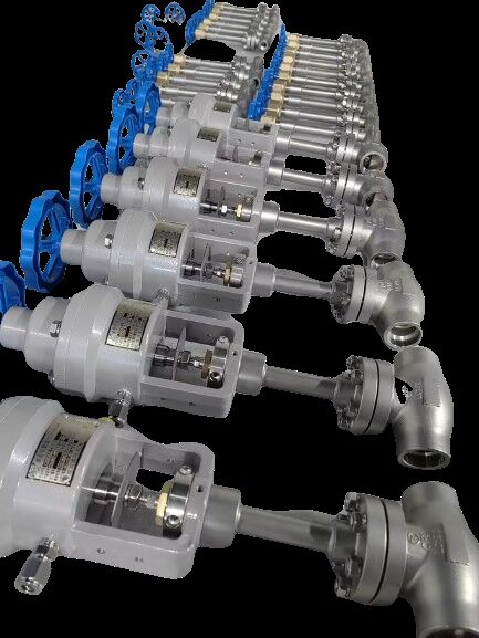 Βαλβίδα Σφαιρών Κρυογονικής από Ανοξείδωτο Χάλυβα 304/316 με Εύρος Θερμοκρασίας -196 έως +80°C και Μέγιστη Πίεση 5.0Mpa