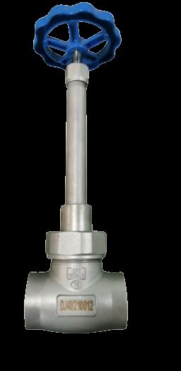 Κρυογενής βαλβίδα σφαίρας από ανοξείδωτο χάλυβα 304/316 με μέγιστη πίεση 5,0Mpa και εύρος θερμοκρασίας -196°C έως +80°C