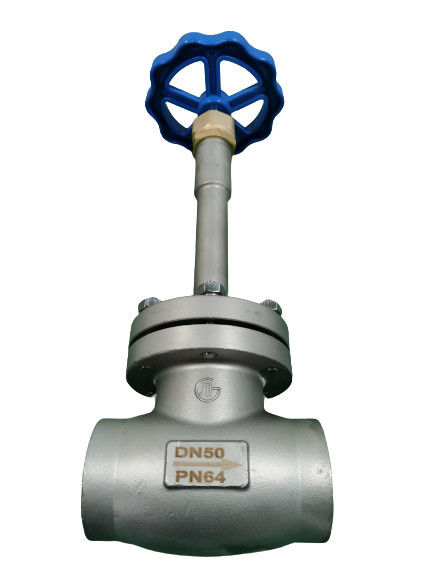 Handwheel LNG λειτουργίας PN50 PN40 κρυογόνος βαλβίδα σφαιρών